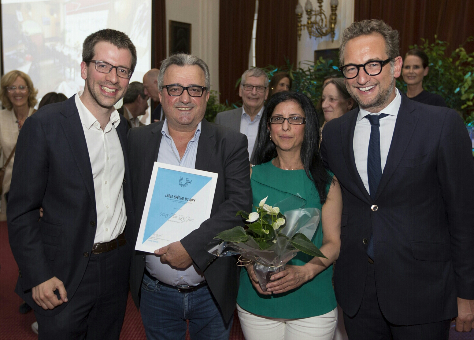 2018_05_remise des labels ucclois avec Theo le grec - Thibaud Wyngaard